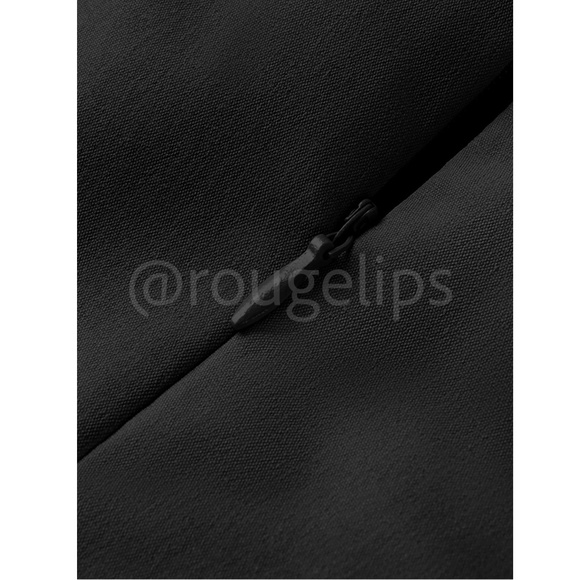 Black Midi Dress Flared Skirt Fitted Bustier Sweetheart Mesh Neckline Cami - Picture 7 of 15